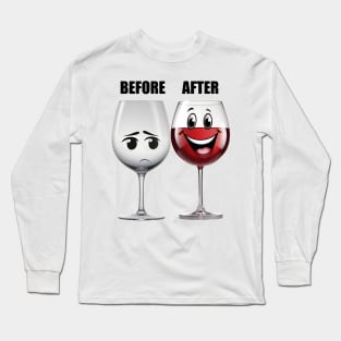 Wine Lovers Funny Gift Long Sleeve T-Shirt